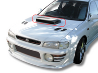 Bonnet Scoop for Subaru WRX Impreza GC8 - Larger STI Style (1998 - 2000)-Spoilers and Bodykits Australia