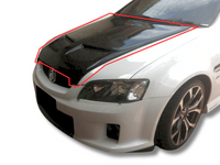 Bonnet Scoop for VE Holden Commodore Series 1 - Large G8 Style (2006 - 2010)-Spoilers and Bodykits Australia