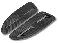 Bonnet Vents for Audi A3 - Carbon Fibre Look - Pair-Spoilers and Bodykits Australia