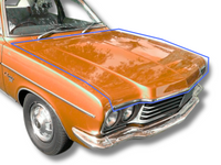 Bonnet for Chrysler Valiant Centura KB / KC (Fibreglass)-Spoilers and Bodykits Australia
