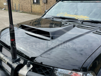Bonnet Scoop for D40 Nissan Navara - Spoilers And Bodykits Australia