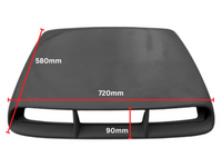 Bonnet Scoop for GU Nissan Patrol - Extra Large - Spoilers And Bodykits Australia