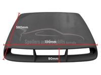 Bonnet Scoop for GU Nissan Patrol - Extra Large - Spoilers And Bodykits Australia