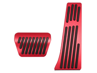 Brake & Accelerator Pedal Pad Covers for BMW X3 / X4 / X5 / X6 / X7 - Red-Spoilers and Bodykits Australia