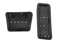 Brake & Accelerator Pedal Pad Covers for Jeep Cherokee - Silver (2014 - 2021)-Spoilers and Bodykits Australia