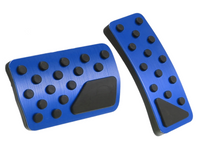Brake & Accelerator Pedal Pad Covers for Jeep Grand Cherokee & Dodge Durango - Blue (2011 - 2021)-Spoilers and Bodykits Australia