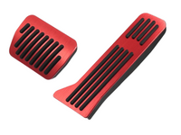 Brake & Accelerator Pedal Pad Covers for Mazda 2 / Mazda 3 / Mazda 6 / CX-3 / CX-5 - Red-Spoilers and Bodykits Australia