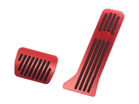 Brake & Accelerator Pedal Pad Covers for Mazda 2 / Mazda 3 / Mazda 6 / CX-3 / CX-5 - Red-Spoilers and Bodykits Australia