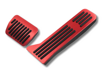 Brake & Accelerator Pedal Pad Covers for Mazda 2 / Mazda 3 / Mazda 6 / CX-3 / CX-5 - Red-Spoilers and Bodykits Australia
