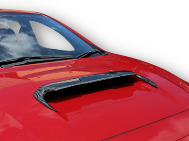 Carbon Fibre Bonnet Scoop Vent Cover for Subaru WRX STI / Levorg (2015 - 2021) - Spoilers and Bodykits Australia