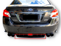 Carbon Fibre Rear Bumper Bar Diffuser for Subaru WRX STI VA (2014 - 2021) - Spoilers and Bodykits Australia