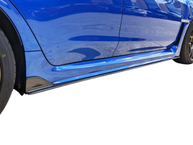 Carbon Fibre Side Skirt Extensions for Subaru WRX STI VA Sedan (2015 - 2021) - Spoilers and Bodykits Australia