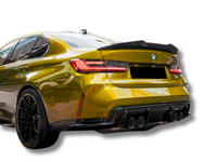 Carbon Fibre Rear Boot Spoiler for BMW M3 G80  G20 4-Door Sedan (2019 - 2024) - Spoilers And Bodykits Australia