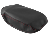 Center Console Armrest Cover for Subaru Forester - Black with Red Stitching (2019 - 2023)-Spoilers and Bodykits Australia