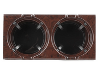 Center Console Cup Holder for BMW E46 - Brown Marble Look (1999 - 2005)-Spoilers and Bodykits Australia