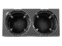 Center Console Cup Holder for BMW E46 - Carbon Fibre Look (1999 - 2005)-Spoilers and Bodykits Australia