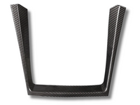 Centre Console Cup Holder Surround Trim for BMW X5 E70 - Carbon Fibre Look (2008 - 2013)-Spoilers and Bodykits Australia