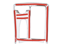 Centre Console Cup Holder Surround Trim for Mercedes Benz C Class W204 / W212 / C207 - Black (2008 - 2014)-Spoilers and Bodykits Australia