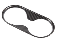 Centre Console Cup Holder Surround Trim for PX2 / PX3 Ford Ranger - Carbon Fibre Look (2015 - 2021)-Spoilers and Bodykits Australia