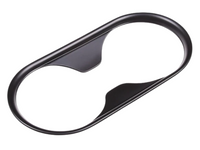 Centre Console Cup Holder Surround Trim for PX2 / PX3 Ford Ranger / Wildtrak - Matt Black (2015 - 2021)-Spoilers and Bodykits Australia