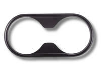 Centre Console Cup Holder Surround Trim for PX2 / PX3 Ford Ranger / Wildtrak - Matt Black (2015 - 2021)-Spoilers and Bodykits Australia
