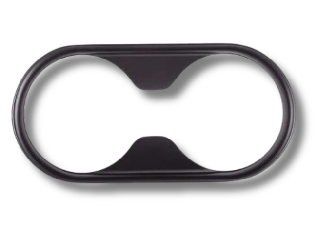 Centre Console Cup Holder Surround Trim for PX2 / PX3 Ford Ranger / Wildtrak - Matt Black (2015 - 2021)-Spoilers and Bodykits Australia