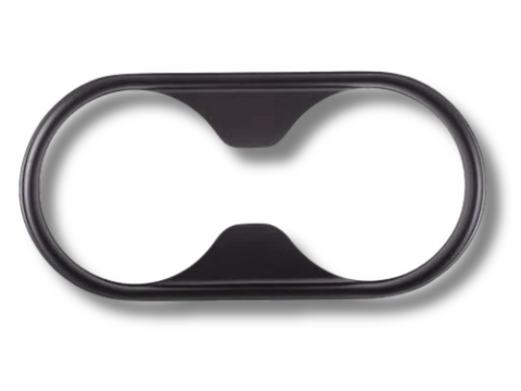 Centre Console Cup Holder Surround Trim for PX2 / PX3 Ford Ranger / Wildtrak - Matt Black (2015 - 2021)-Spoilers and Bodykits Australia