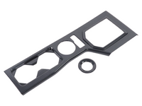 Centre Console Panel Trim Cover for MV Mitsubishi Triton - Carbon Fibre Look (2024 Onwards)-Spoilers and Bodykits Australia