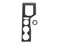 Centre Console Panel Trim Cover for MV Mitsubishi Triton - Carbon Fibre Look (2024 Onwards)-Spoilers and Bodykits Australia