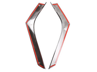 Centre Console Side Trim Covers for Land Rover Range Rover Evoque - Black Wood Finish - Pair (2012 - 2018)-Spoilers and Bodykits Australia