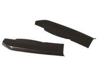 Centre Console Trim Covers for Subaru BRZ / Toyota 86 - Carbon Fibre Look - Pair (2012 - 2020)-Spoilers and Bodykits Australia