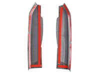 Centre Console Trim Covers for Subaru BRZ / Toyota 86 - Carbon Fibre Look - Pair (2012 - 2020)-Spoilers and Bodykits Australia