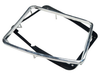 Centre Gear Shift Console Trim & Backing for Mazda RX3 / 808 - Chrome-Spoilers and Bodykits Australia