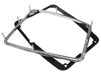 Centre Gear Shift Console Trim & Backing for Mazda RX3 / 808 - Chrome-Spoilers and Bodykits Australia