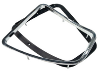 Centre Gear Shift Console Trim & Backing for Mazda RX4 / 929 - Chrome-Spoilers and Bodykits Australia