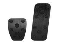 Clutch, Brake & Accelerator Pedal Pad Covers for Subaru Impreza GE / GH - Black-Spoilers and Bodykits Australia