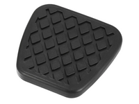 Clutch & Brake Pedal Pad Covers for Honda Civic - Black Rubber (2006 - 2015)-Spoilers and Bodykits Australia