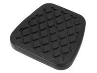 Clutch & Brake Pedal Pad Covers for Honda Civic - Black Rubber (2006 - 2015)-Spoilers and Bodykits Australia