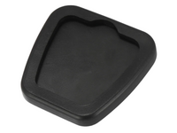 Clutch & Brake Pedal Pad Covers for Honda Civic - Black Rubber (2006 - 2015)-Spoilers and Bodykits Australia