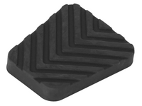 Clutch & Brake Pedal Pad Covers for Hyundai Accent - Black Rubber (2005 - 2010)-Spoilers and Bodykits Australia