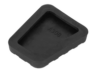 Clutch & Brake Pedal Pad Covers for Hyundai Accent - Black Rubber (2005 - 2010)-Spoilers and Bodykits Australia