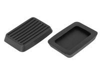 Clutch & Brake Pedal Pad Covers for Hyundai Accent / Elantra / Excel / Getz / Tiburon - Black Rubber-Spoilers and Bodykits Australia