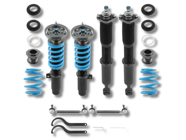 Coilover Lowering Kit for BMW 3 Series E46 Coupe / Convertible M3 - 24-Way Adjustable (2001 - 2006)-Spoilers and Bodykits Australia