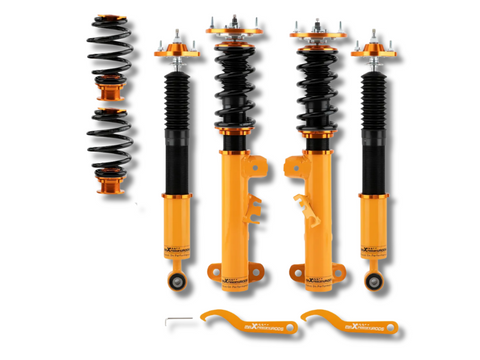 Coilover Lowering Kit for BMW E36 Sedan 318tds / 325td / 325tds - 24-Way Adjustable (1990 - 1998)-Spoilers and Bodykits Australia