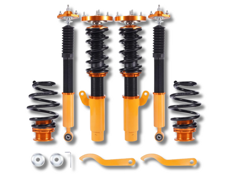 Coilover Lowering Kit for BMW E46 3 Series - 24-Way Adjustable (1998 - 2005)-Spoilers and Bodykits Australia