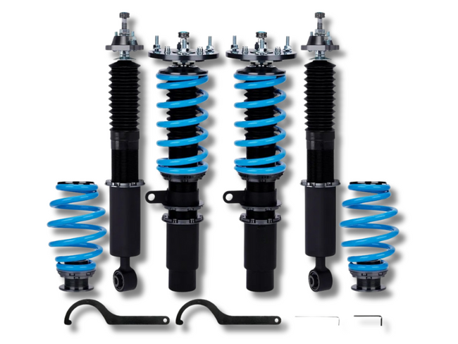 Coilover Lowering Kit for BMW E46 3 Series - Adjustable (1998 - 2007)-Spoilers and Bodykits Australia