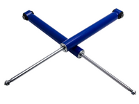 Coilover Lowering Kit for Fiat Punto 199 Grande / EVO / Abarth - Adjustable - Blue (2005 Onwards)-Spoilers and Bodykits Australia