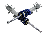 Coilover Lowering Kit for Fiat Punto 199 Grande / EVO / Abarth - Adjustable - Blue (2005 Onwards)-Spoilers and Bodykits Australia