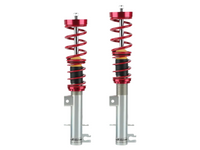 Coilover Lowering Kit for Fiat Punto 199 Grande / EVO / Abarth - Adjustable - Red (2005 Onwards)-Spoilers and Bodykits Australia