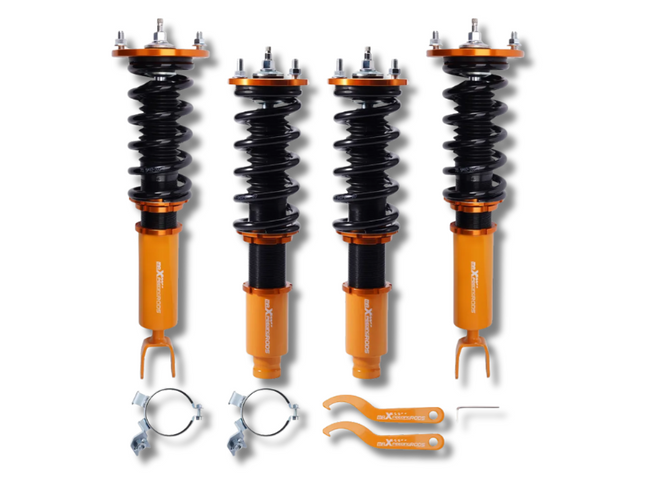 Coilover Lowering Kit for Honda Accord CL - 24-Way Adjustable (1997 - 1999)-Spoilers and Bodykits Australia